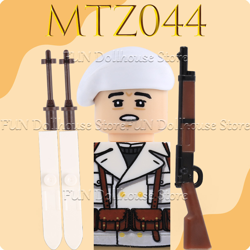 WW2 Military Army French Soldi - Lego Minifigure Holder recensione e prezzo