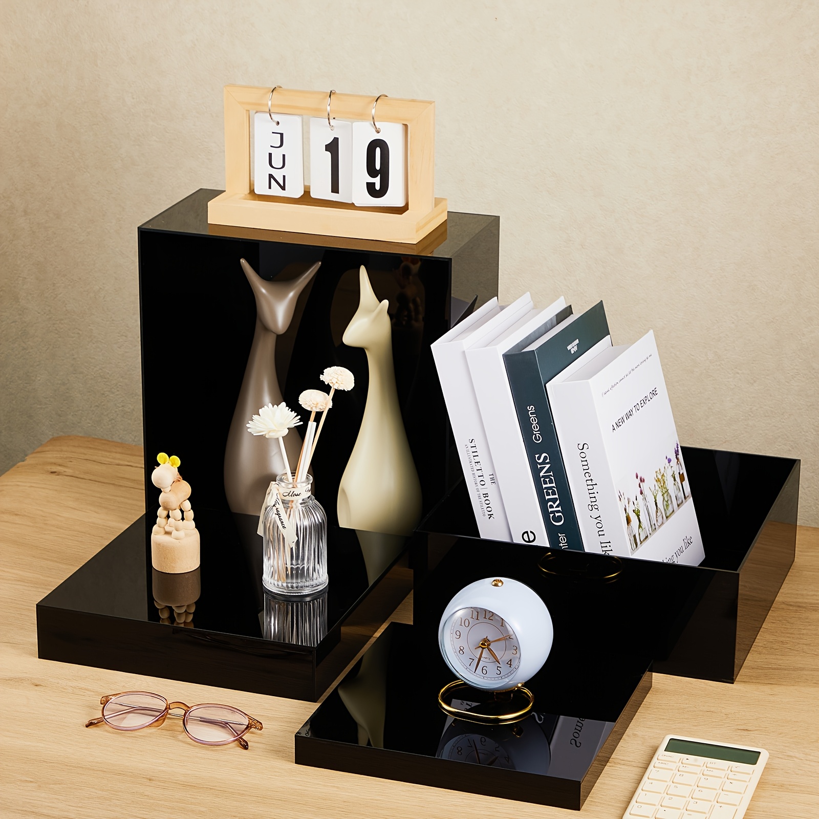 7pcs Buffet Risers Set Acrylic - Display Risers Set recensione e prezzo