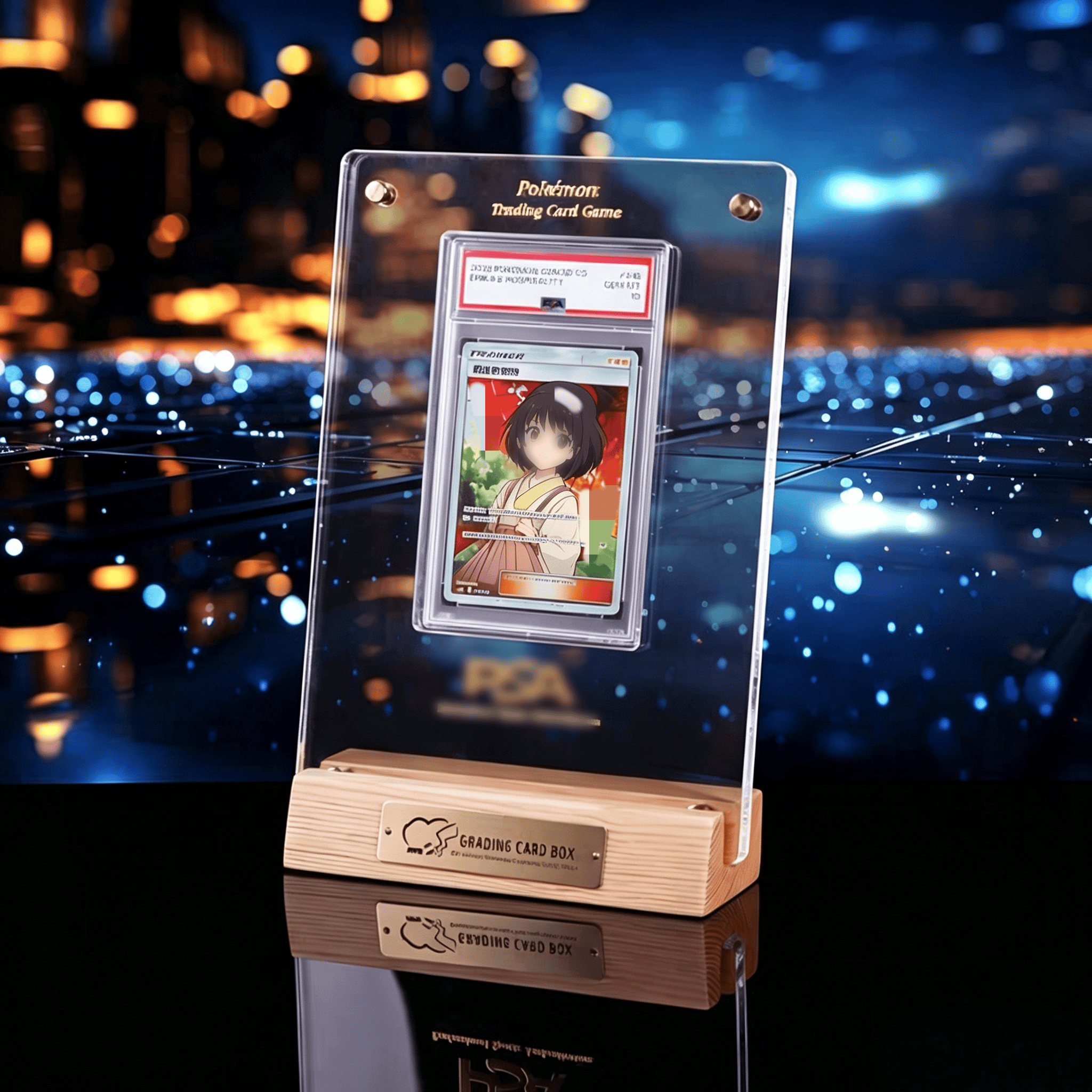 Pokemon PTCG & Yu-Gi-Oh Card D - Graded Card Display recensione e prezzo