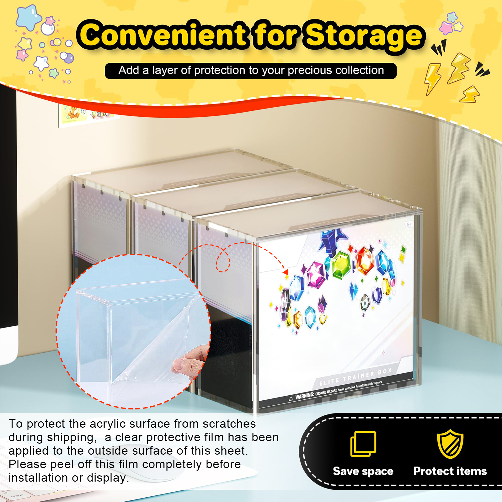 99% UV protection Magnetic Mod - Display Case Acrylic recensione e prezzo