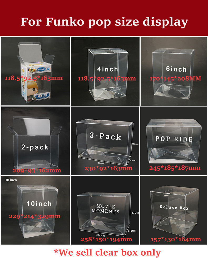 Transparent Clear box for Movi - Funko Pop Protector recensione e prezzo