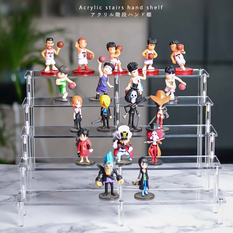 Clear 1-6 Tier Acrylic Display - Pop Display Shelf recensione e prezzo