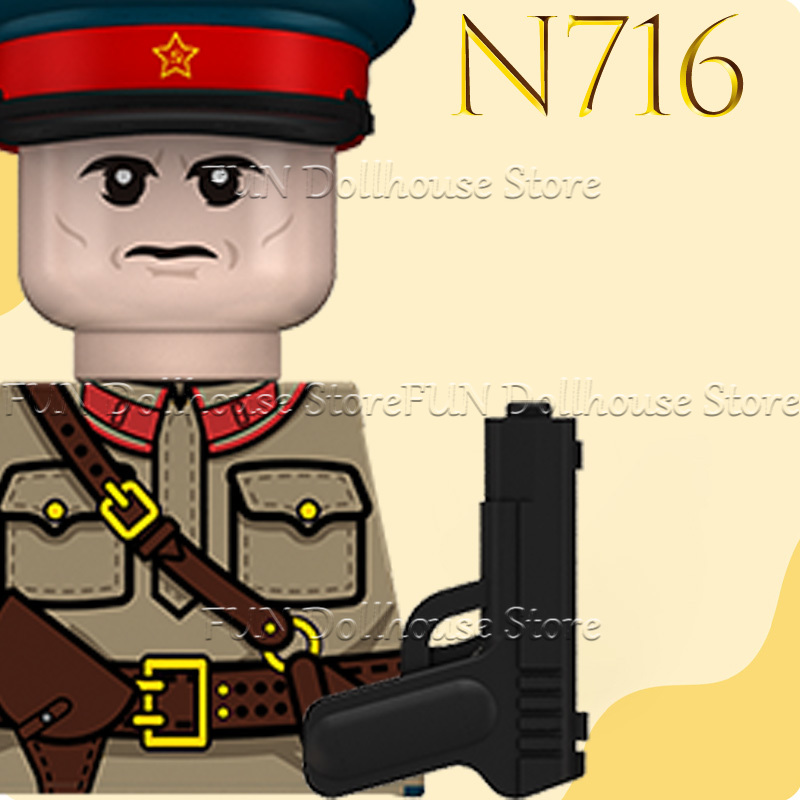 MOC WW2 Soviet Soldier Figures - Lego Minifigure Holder recensione e prezzo