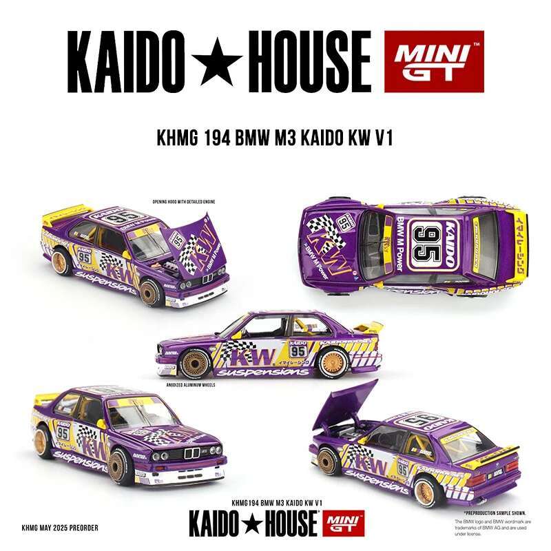 KHMG 194 1:64 BMW M3 Kaido KW  - Die Cast Car 1 64 recensione e prezzo