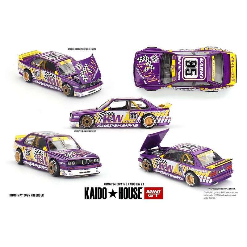KHMG 194 1:64 BMW M3 Kaido KW  - Die Cast Car 1 64 recensione e prezzo