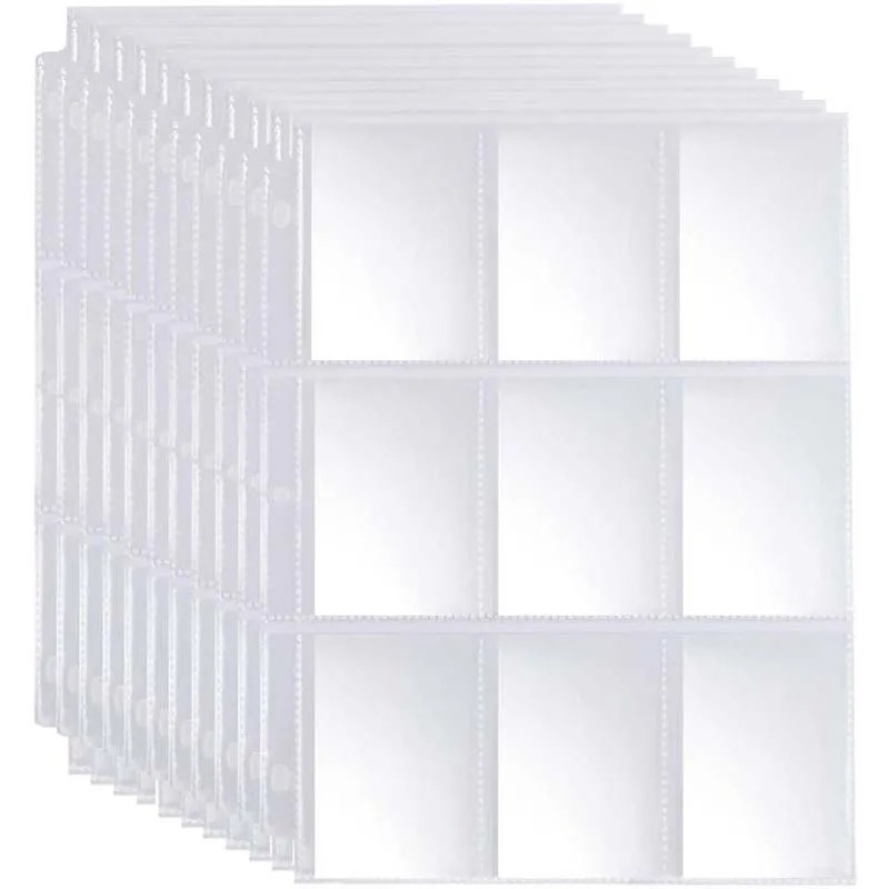 50pcs 9 Pocket Trading Gaming  - Trading Card Binder recensione e prezzo