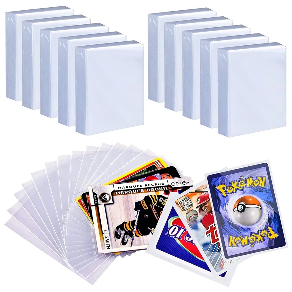 200 Pcs Transparent Playing Ca - Card Penny Sleeve recensione e prezzo