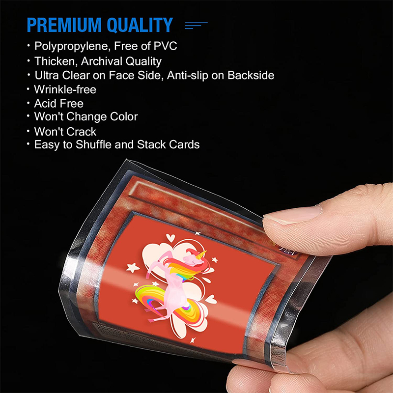200 Pcs Transparent Playing Ca - Card Penny Sleeve recensione e prezzo
