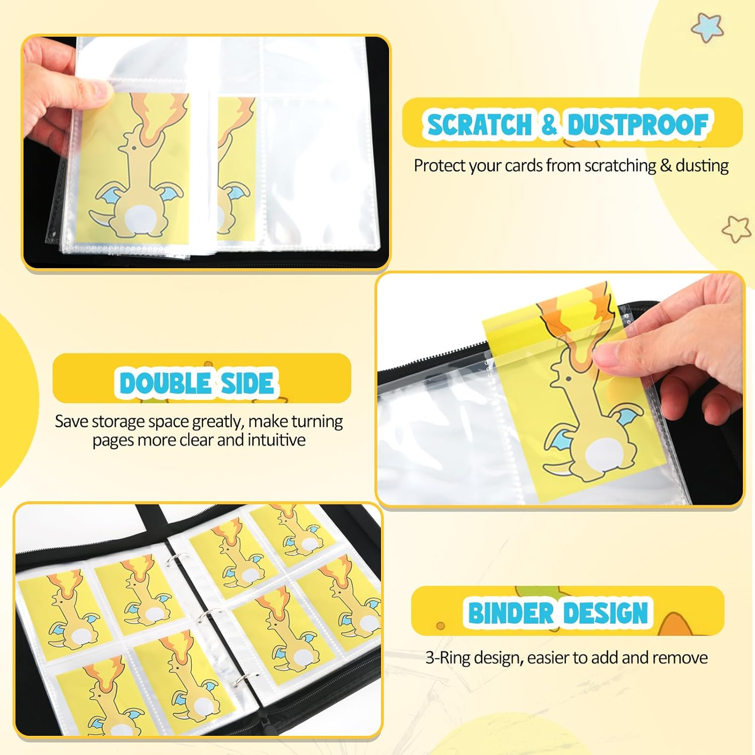 400 Pockets Trading Card Binde - Trading Card Binder recensione e prezzo