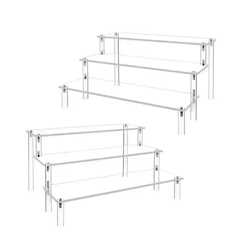 1-4 Tier Acrylic Display Stand - Pop Display Shelf recensione e prezzo
