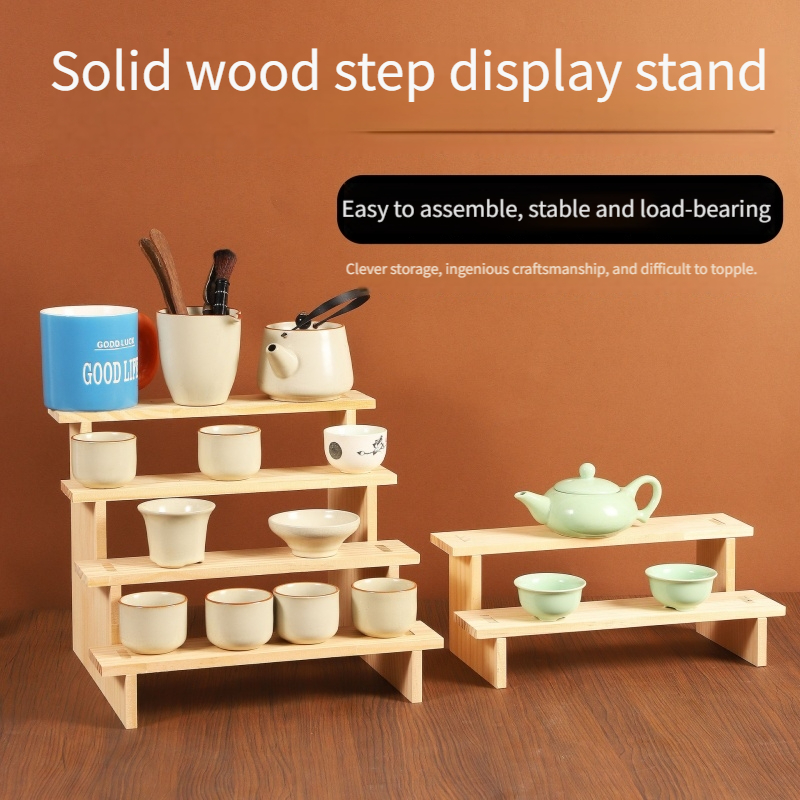 Wood Display Riser Wood Displa - Display Risers Set recensione e prezzo