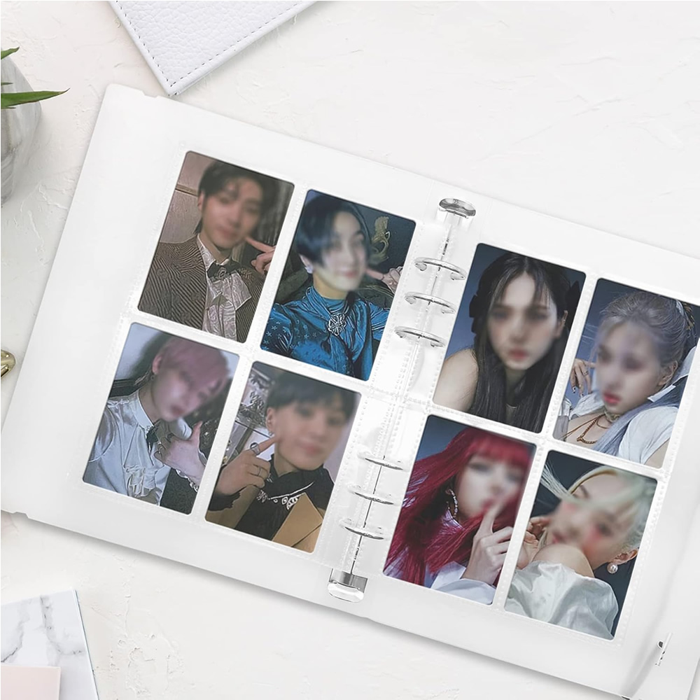 4 Pockets Photo Card Sleeves B - Trading Card Binder recensione e prezzo