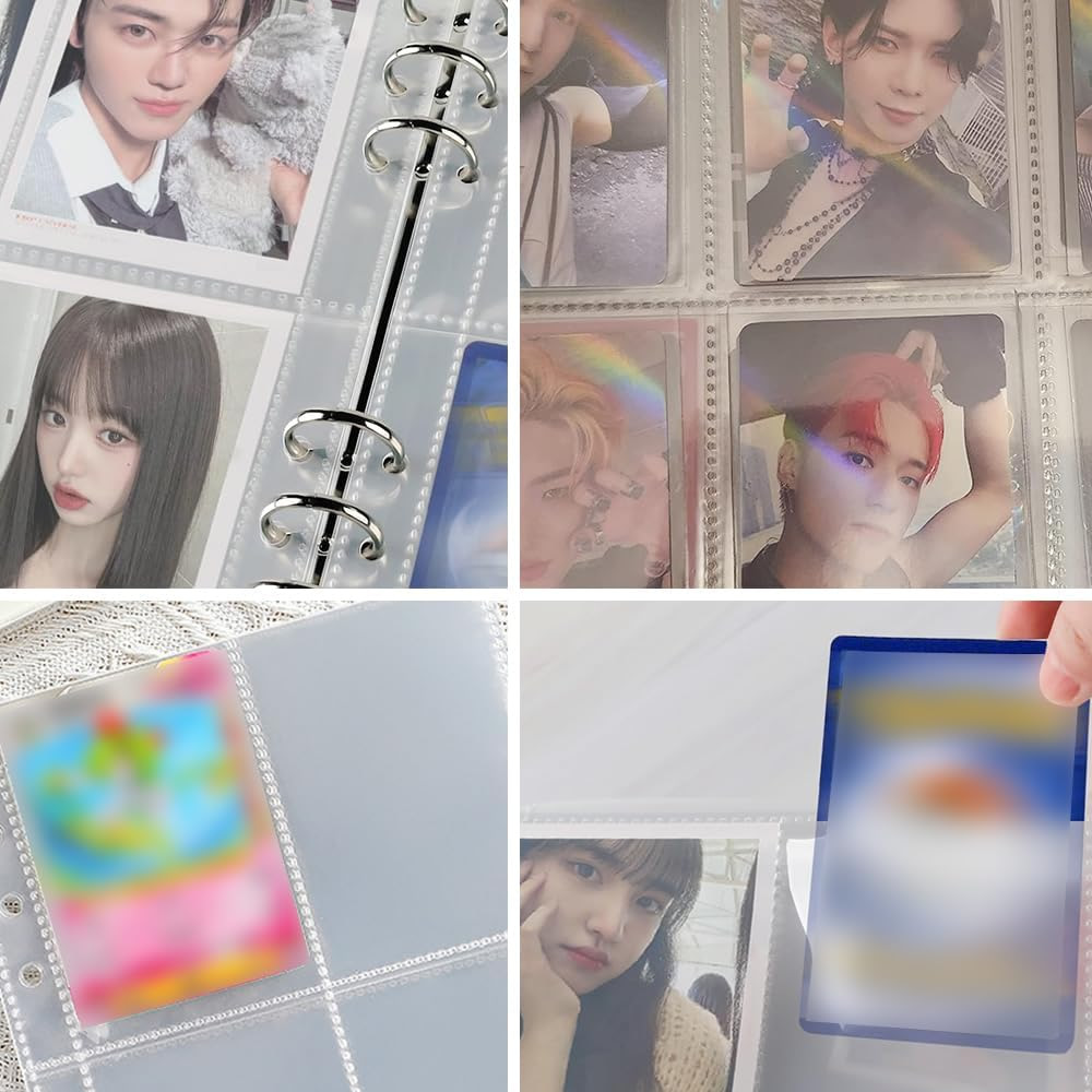 4 Pockets Photo Card Sleeves B - Trading Card Binder recensione e prezzo