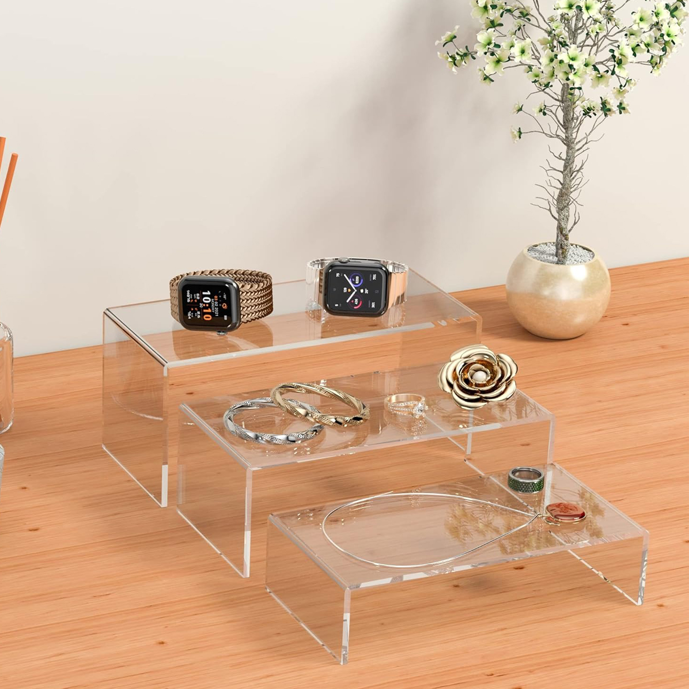 3 pieces of acrylic display sh - Pop Display Shelf recensione e prezzo