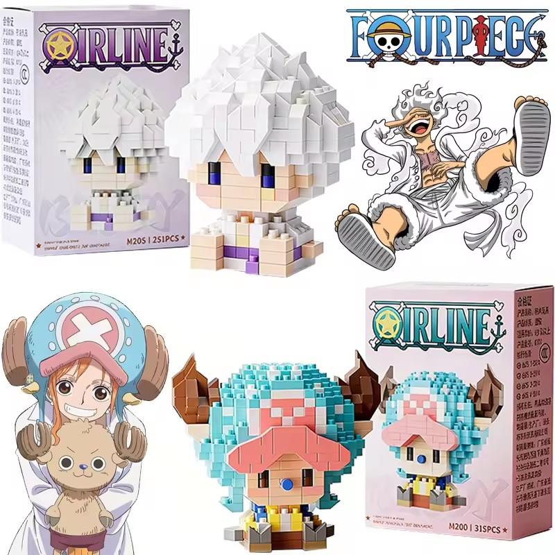 One Piece Anime Sun God Nika L - Building Block Mini recensione e prezzo