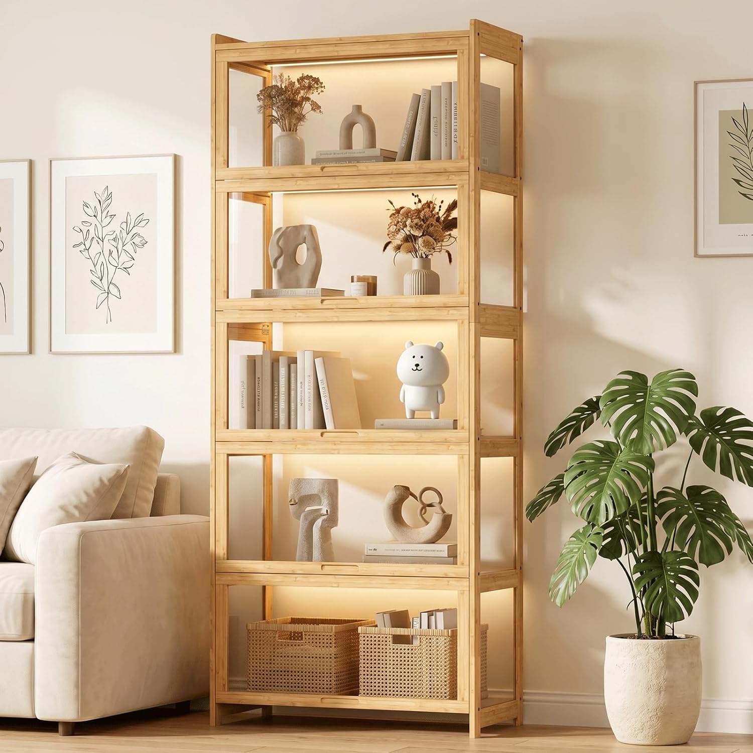 Display Cabinet with Acrylic D - Display Case Acrylic recensione e prezzo