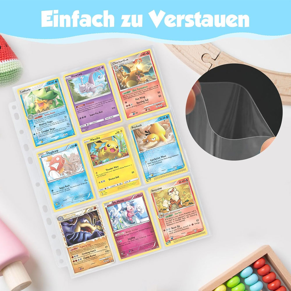 90 pockets trading card sleeve - Trading Card Binder recensione e prezzo