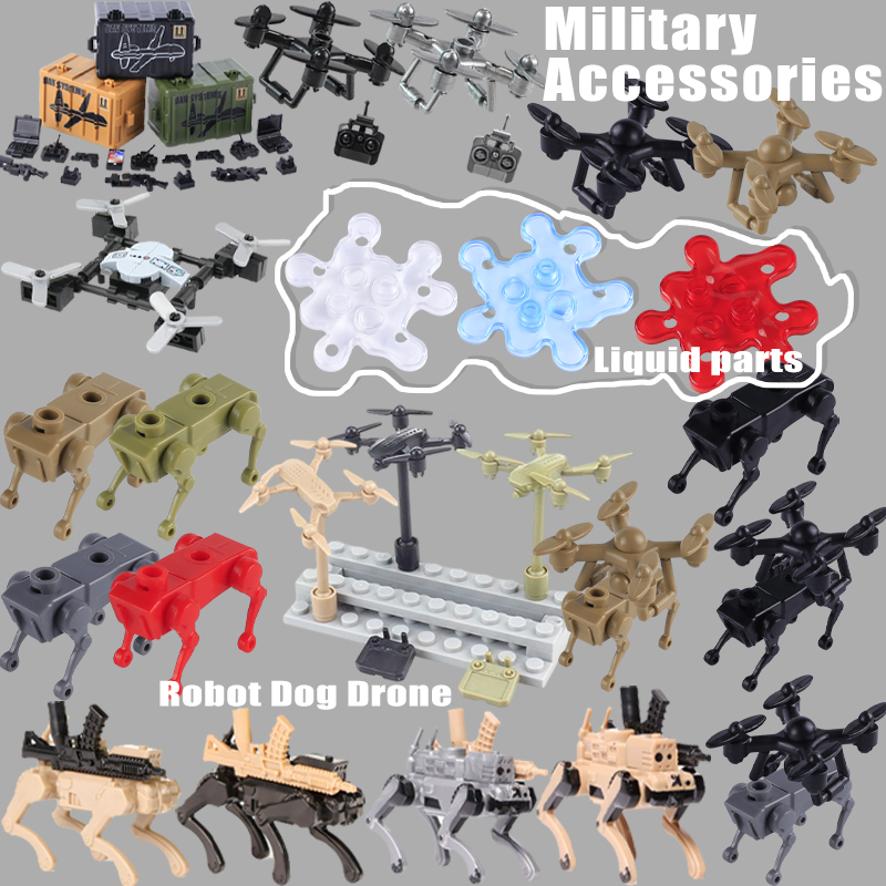 WW2 Military Accessories UAV R - Lego Minifigure Holder recensione e prezzo