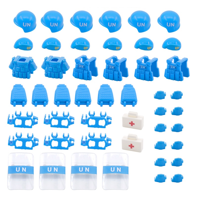 UN peacekeeping Forc Beret Bul - Lego Minifigure Holder recensione e prezzo