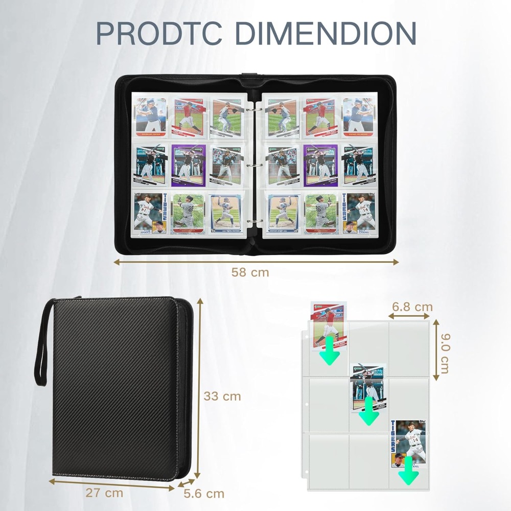 Premium 720 Double Sided Pocke - Trading Card Binder recensione e prezzo