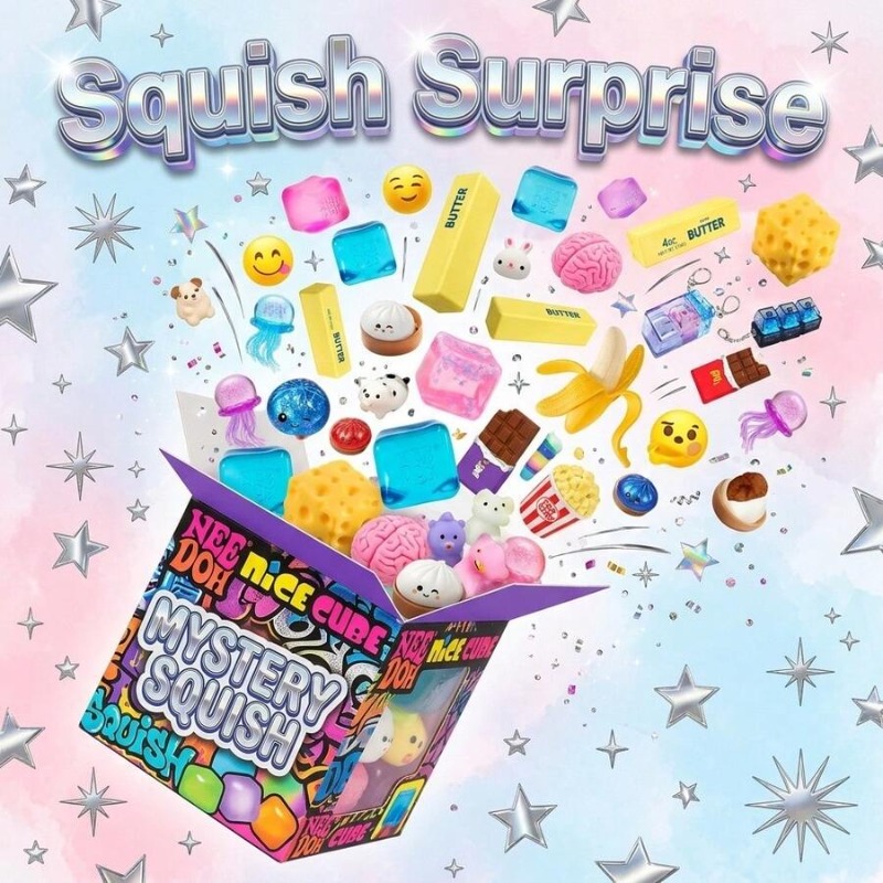 Holiday Squishy Mystery Blind  - Mystery Box Blind Bag recensione e prezzo