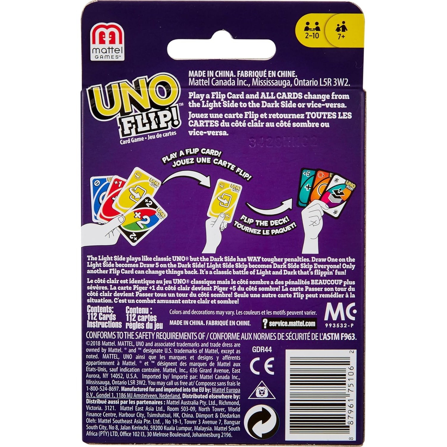 100% Original Mattel UNO Flip  - Graded Card Display recensione e prezzo