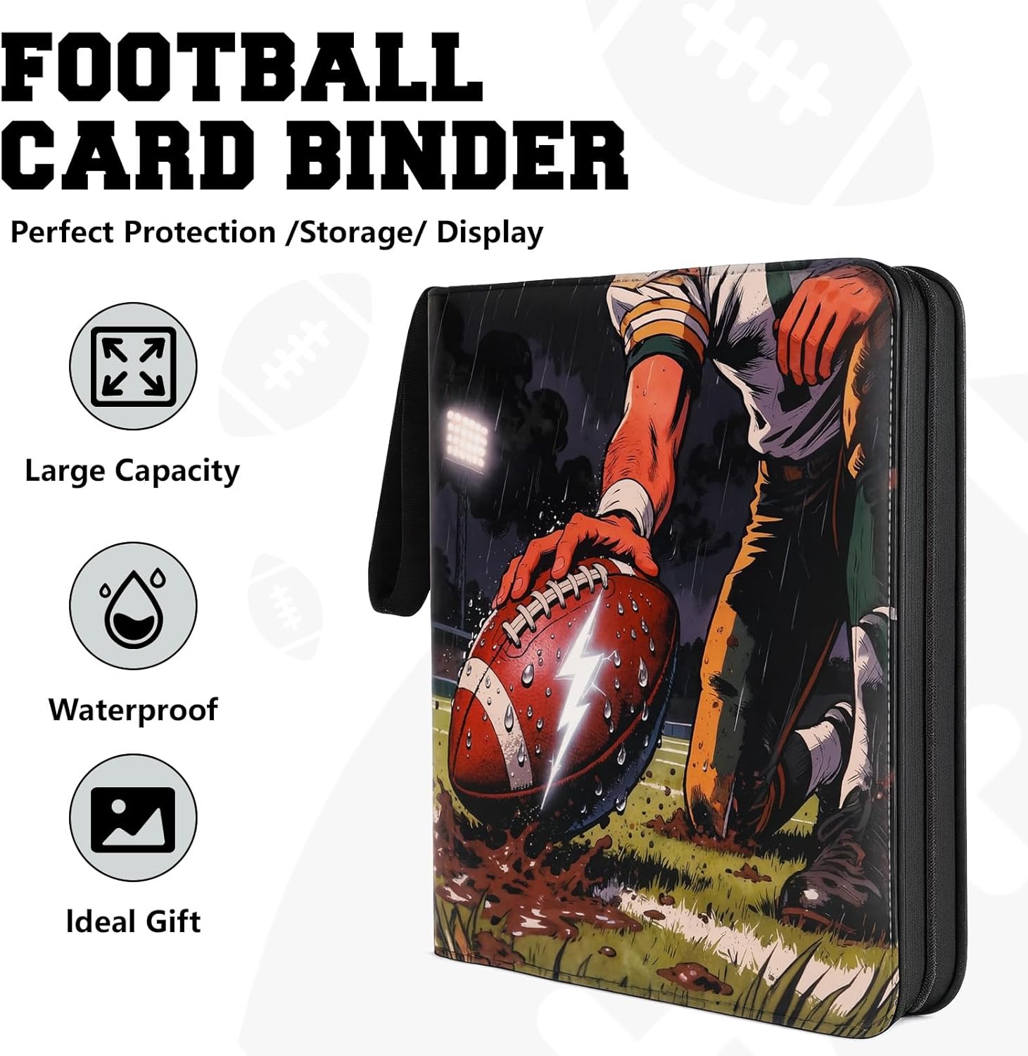 Football Card Binder 9-Pocket  - Trading Card Binder recensione e prezzo