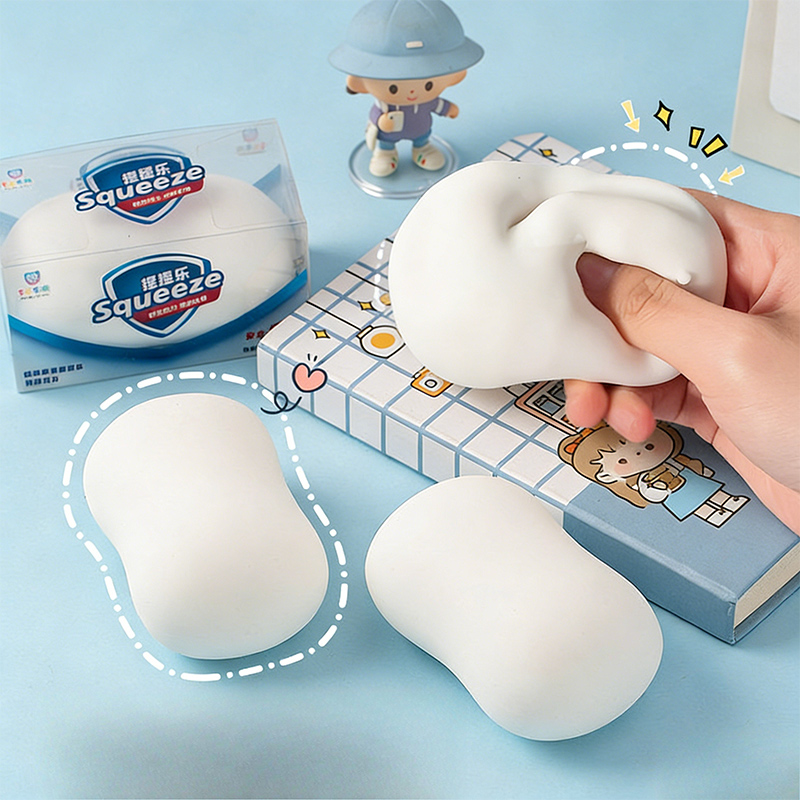 Soft Fake White Soap Squishy S - Fidget Cube Original recensione e prezzo