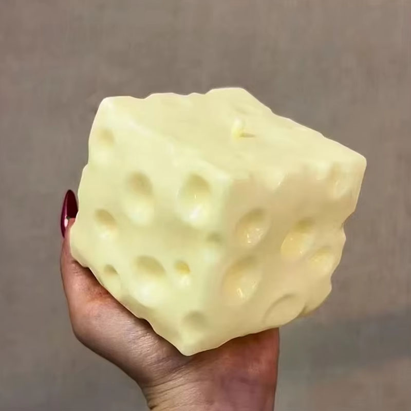 ◑Jumbo Cheese Cube Stress Ball - Fidget Cube Original recensione e prezzo
