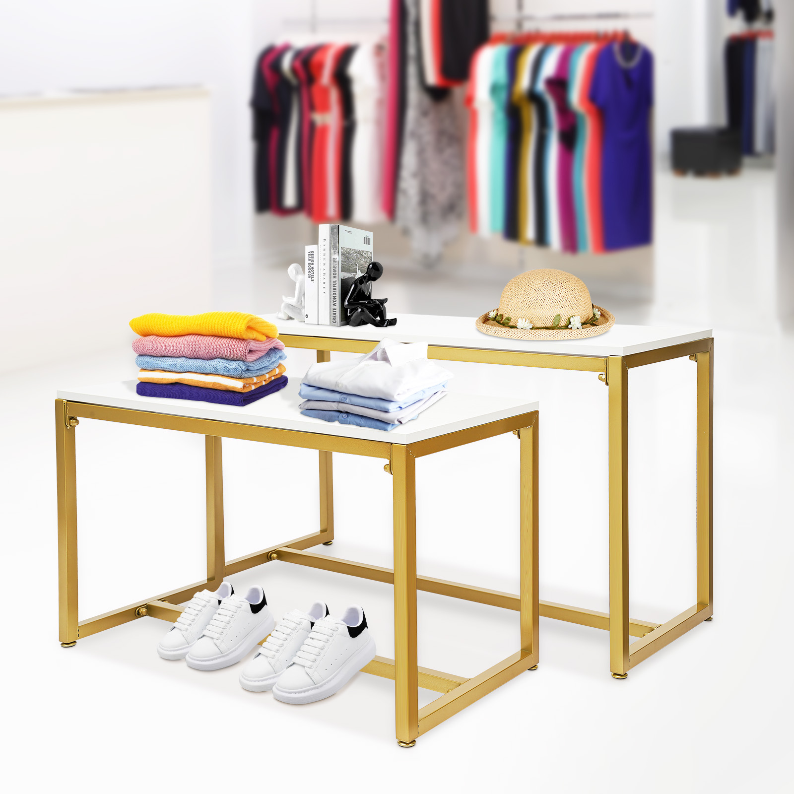 Metal Shoe Handbag Display Sta - Display Risers Set recensione e prezzo