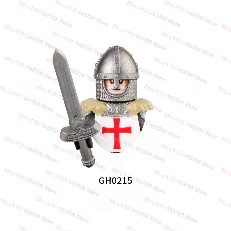 G0128 Moc Medieval Roman Centu - Lego Minifigure Holder recensione e prezzo