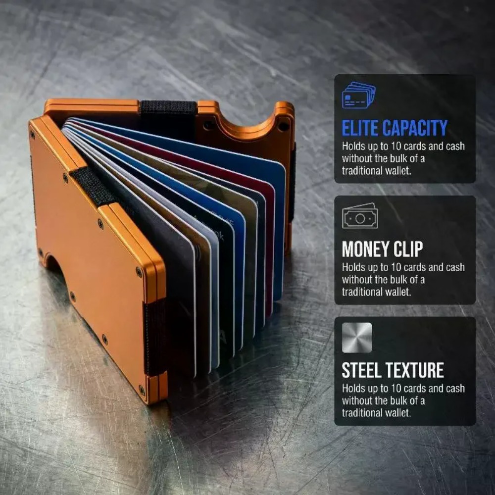 Aluminum Alloy Rfid Blocking C - Card Top Loader recensione e prezzo