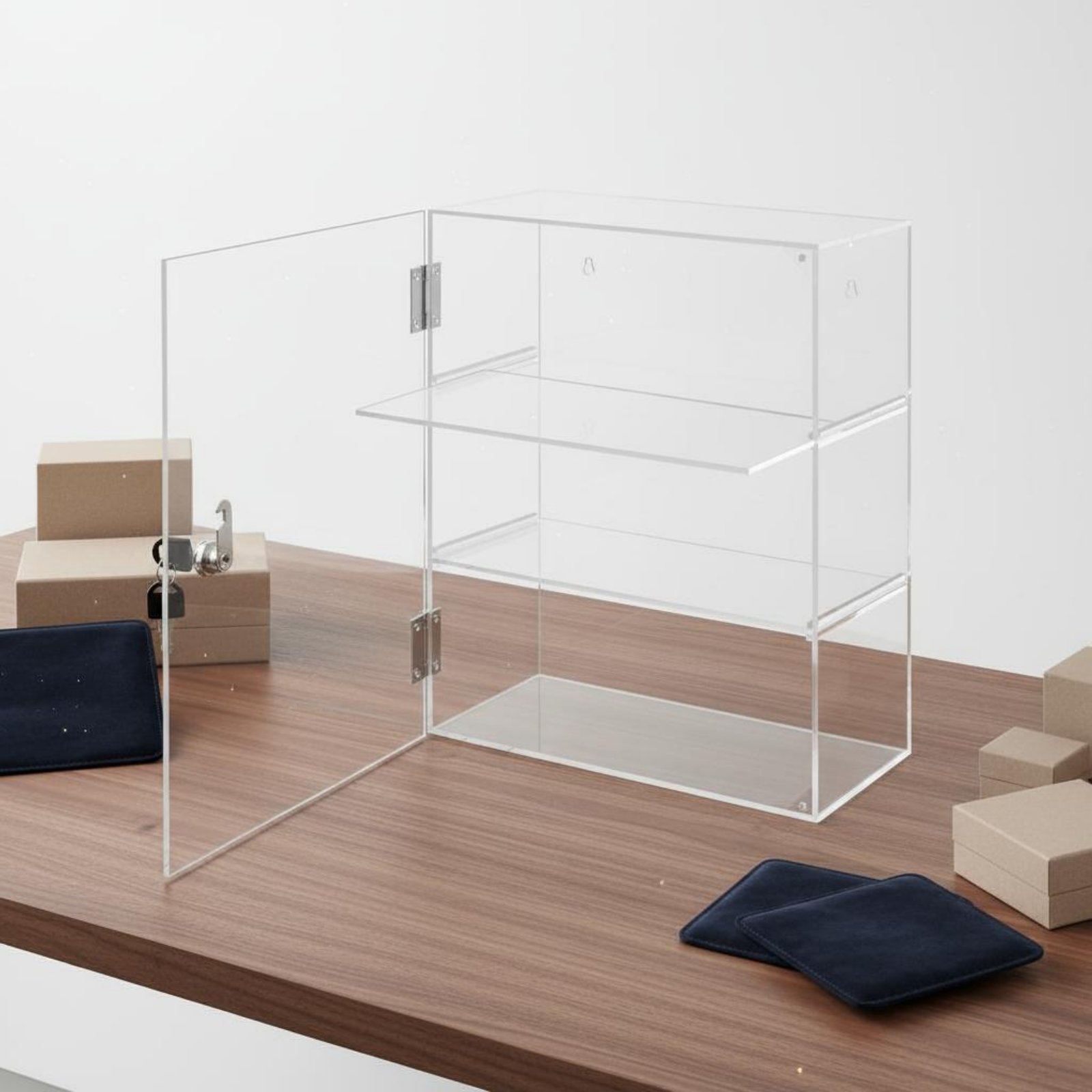 Locking Acrylic Display Case L - Display Case Acrylic recensione e prezzo