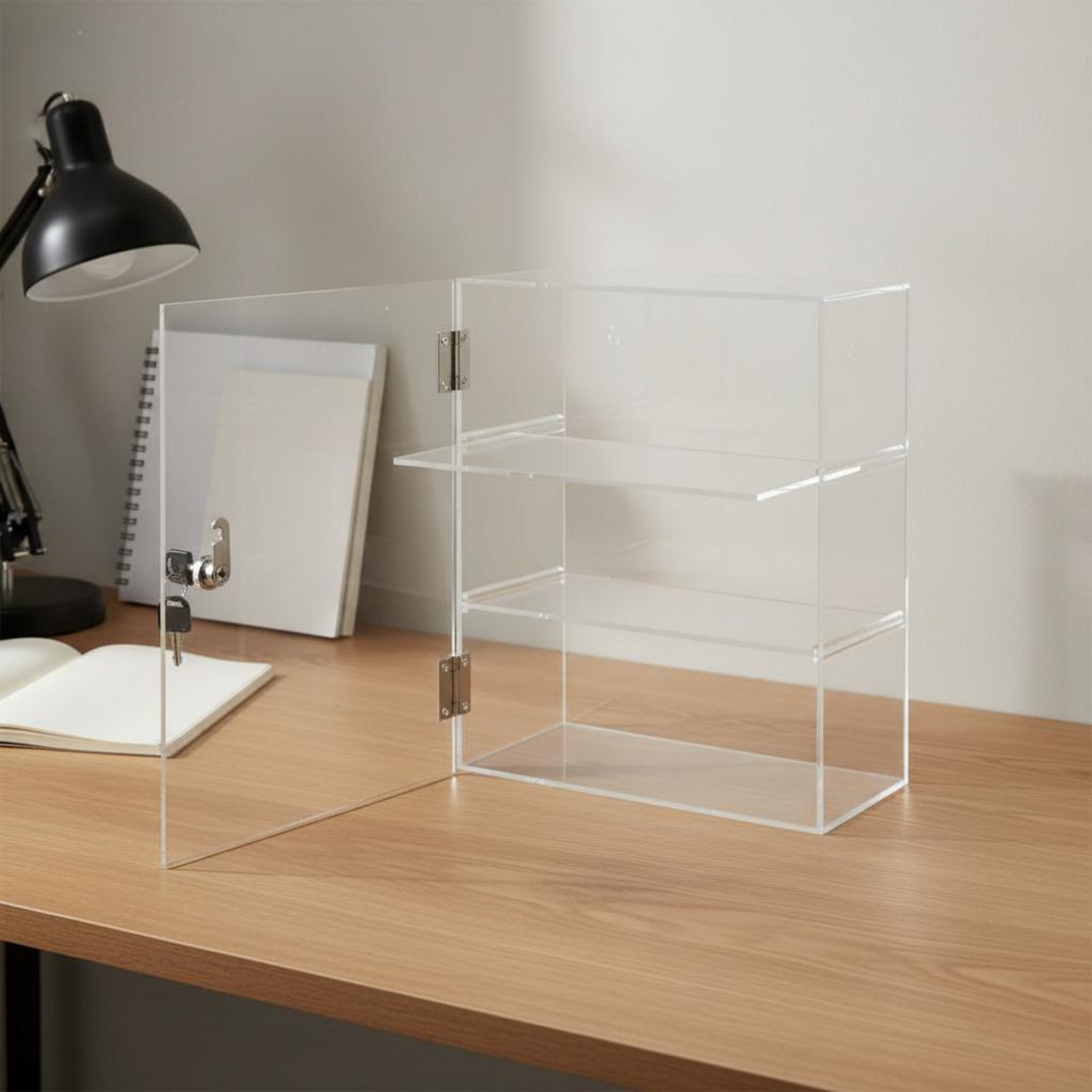 Locking Acrylic Display Case L - Display Case Acrylic recensione e prezzo
