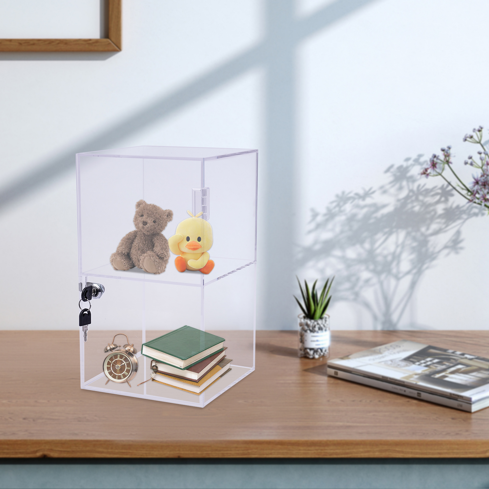 Transparent Acrylic 20x20x35cm - Display Case Acrylic recensione e prezzo