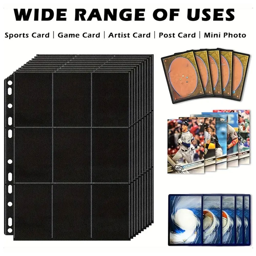 10Pack Black 9-Pocket A4 Tradi - Trading Card Binder recensione e prezzo