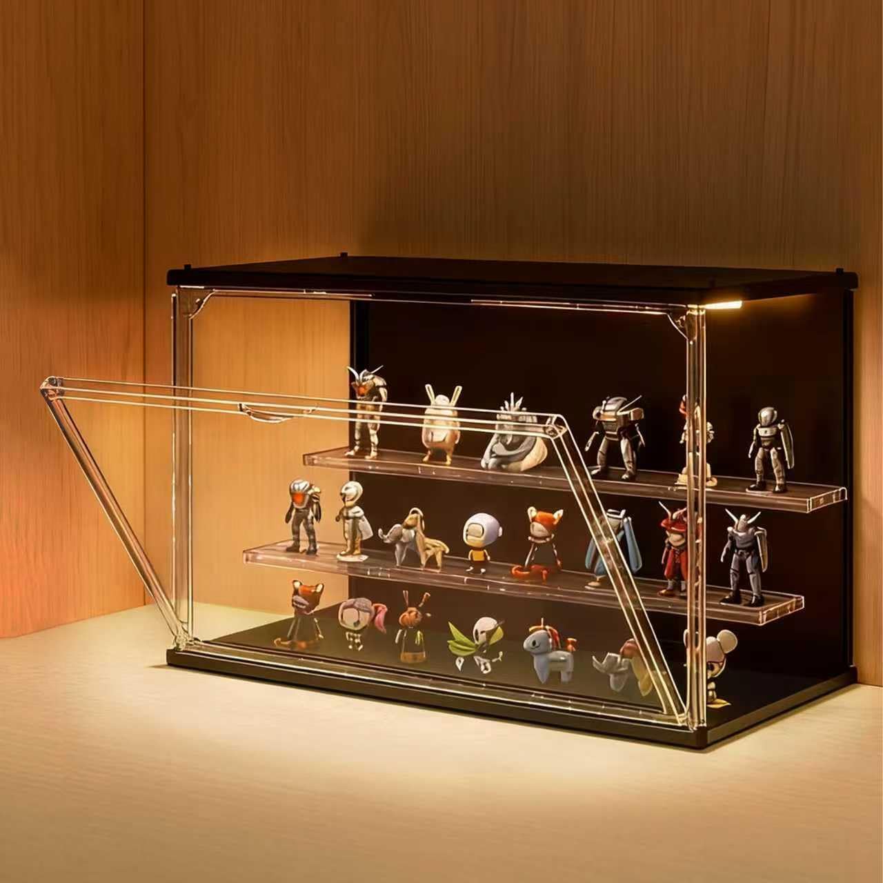 3-Tier Stackable LED Display C - Display Case Acrylic recensione e prezzo