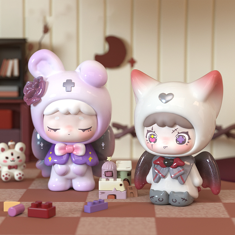 Qubii Blind Box Day Night Autu - Vinyl Figure Blank recensione e prezzo