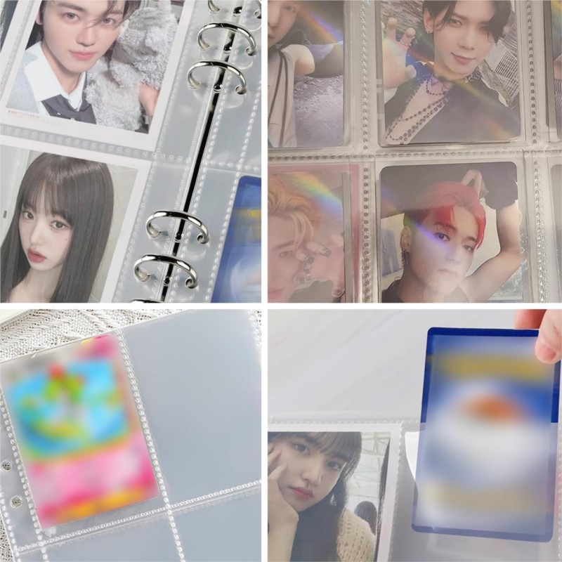 4 Pockets Photo Card Holder Bi - Trading Card Binder recensione e prezzo